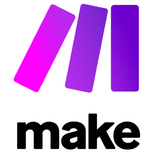 Make text square logo
