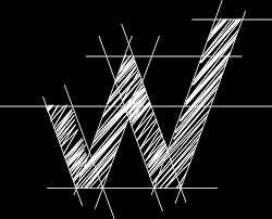 W Logo Winning By Design BW